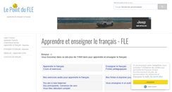 Desktop Screenshot of lepointdufle.net